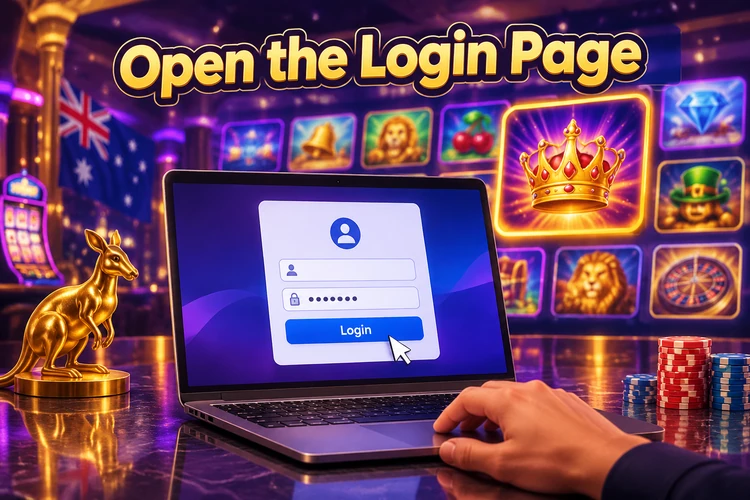 Open the Login Page